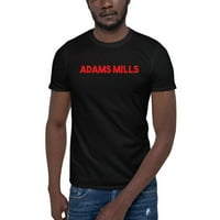 Crvena Adams Mills Kratka Rukava Pamučna Majica Undefined Gifts