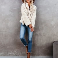 wofedyo džemperi za žene plus Size dukserica s kapuljačom zimski topli džepovi s kaputom Outwear, dukserica