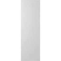 Ekena Millwork 18 W 43 H True Fit PVC horizontalni šlag Moderni stil fiksne kapke, prikriveni