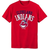 Cleveland Indians Boys 4- Kratki rukav alternativni timu za boju