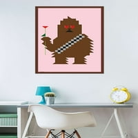 Star Wars: Saga - Chewbacca Hearts Wall Poster, 22.375 34