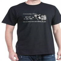 Cafepress - Monopol izlazi iz zatvora Free Tamna majica - pamučna majica