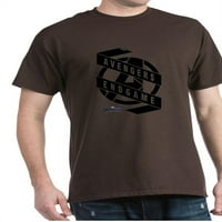 Cafepress - Avengers Endgame Crni logo Tamna majica - pamučna majica