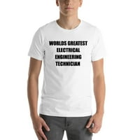 Najveći svjetski elektrotehnika tehničar kratkih rukava pamučna majica majica po nedefiniranim poklonima