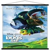 Disney Pixar Život bug - jedan zidni poster sa drvenim magnetskim okvirom, 22.375 34