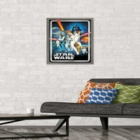 Star Wars: Nova nada - klasični poze zidni poster, 14.725 22.375 Uramljeno