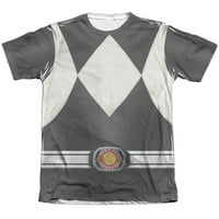 Power Rangers-Crni Ranger-kratka rukava Shirt-XXX-veliki