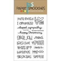Papir Smooches Clear Marke-Good Gab