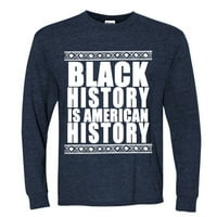 Divlji Bobby, Crna history je američka istorija Crna historija Americana American Pride Muška majica s