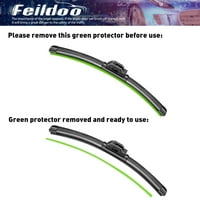 Feildoo 22+17 metlice brisača odgovaraju za Pontiac G + Premium hibridnu zamjenu za vjetrobransko staklo