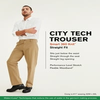 Dockers muške ravne pantalone Smart Tech City Tech pantalone