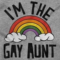 Slatka duga ponosan LGBTQ Gay tetka dukserica sa patentnim zatvaračem žene Brisco marke 5X