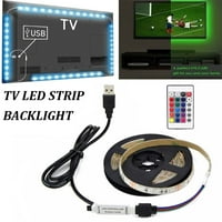 5V TV pozadinsko osvjetljenje USB daljinski upravljač RGB Light LED traka fleksibilna lampica pristranost svjetla 0,5m