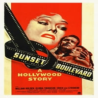Sunset Boulevard Poster Print Hollywood Photo Archive Hollywood Arhiva fotografija