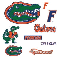 Fathead Florida Gators: Logo Asortiman - Veliki zvanično licencirani naljepnice za uklanjanje zidova