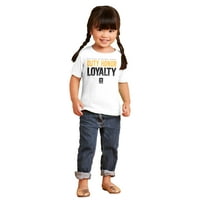 Armion Sjedinjene Države Loyalty Toddler Djevojka Girl majica TODDLER Brisco Brends 3t