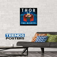 Marvel Comics - Thor - Art Deco zidni poster, 14.725 22.375