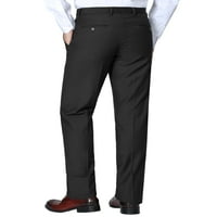 Muške tanke fit odijele Odvojene hlače Ravne prednje performanse haljine