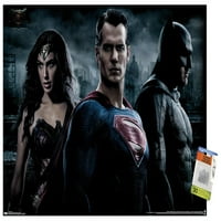 Comics Movie - Batman V Superman - Trio zidni poster sa push igle, 22.375 34