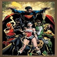 Comics - Justice League - Power zidni poster sa push igle, 14.725 22.375