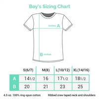Mađarska Olympic - Badminton - Zastava - Silhouette Boy's Pamučna majica