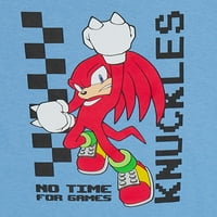 Dječaci Sonic Ježa Knuckles Grafička majica, 2-pakovanje, veličina XS-XXL