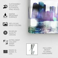 Wynwood Studio Cities and Skylines Wall Art Canvas Prints 'Chicago Water' gradovi Sjedinjenih Država -